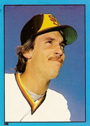 1982 Topps Baseball Stickers     102     Gary Lucas